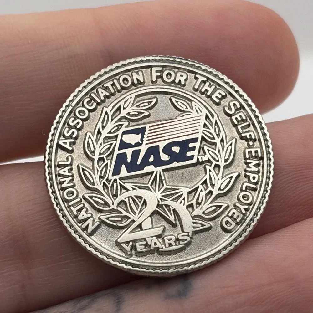 National Association For The Self-Employed NASE Lapel Hat Pin